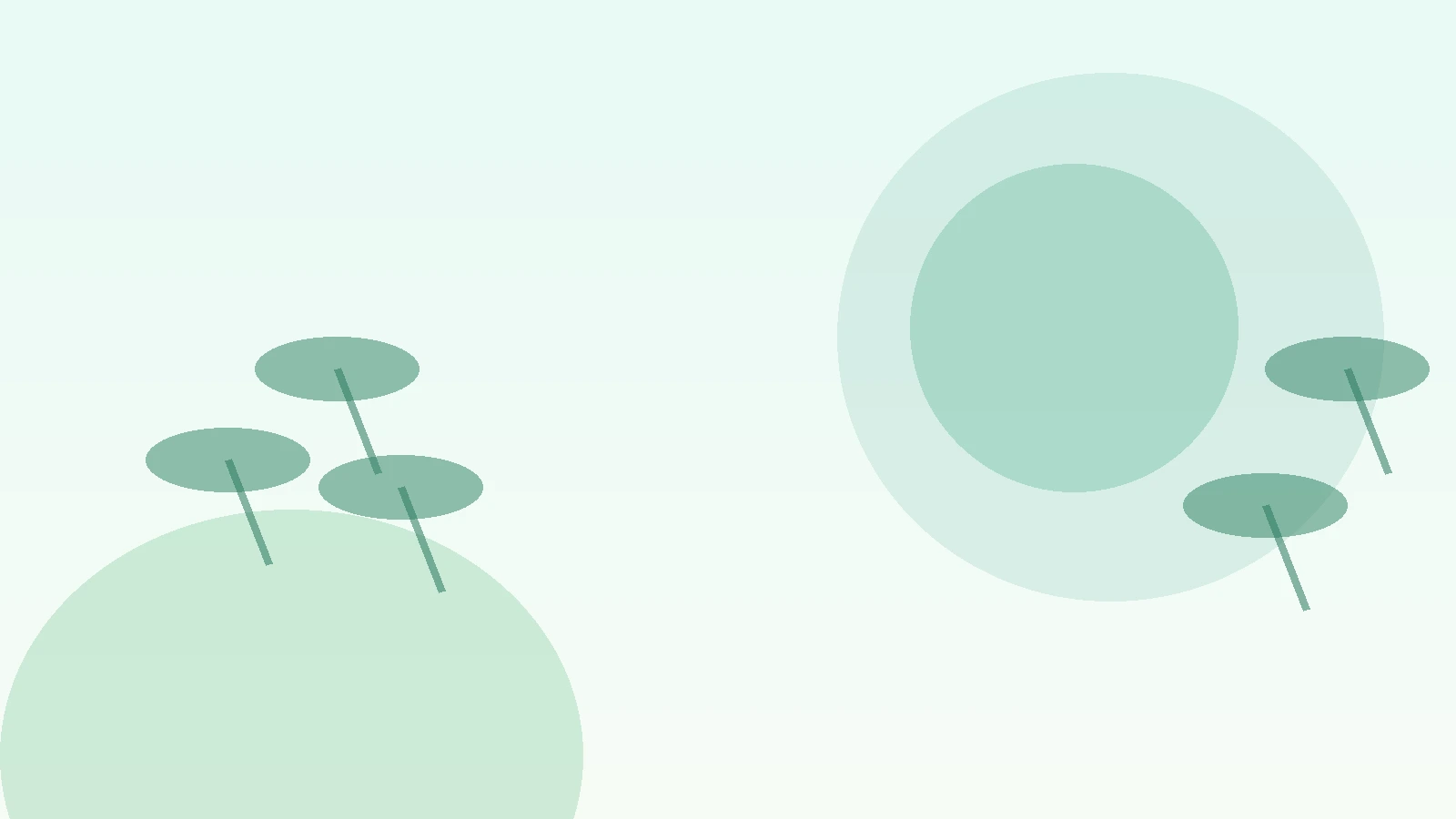 Calming wellness scene